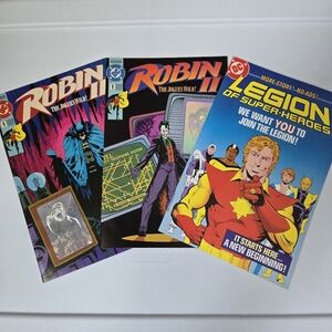 Dc Comics - Robin & Legion - Set Of 3